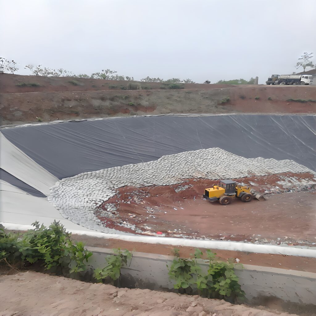 LLDPE geomembrane application