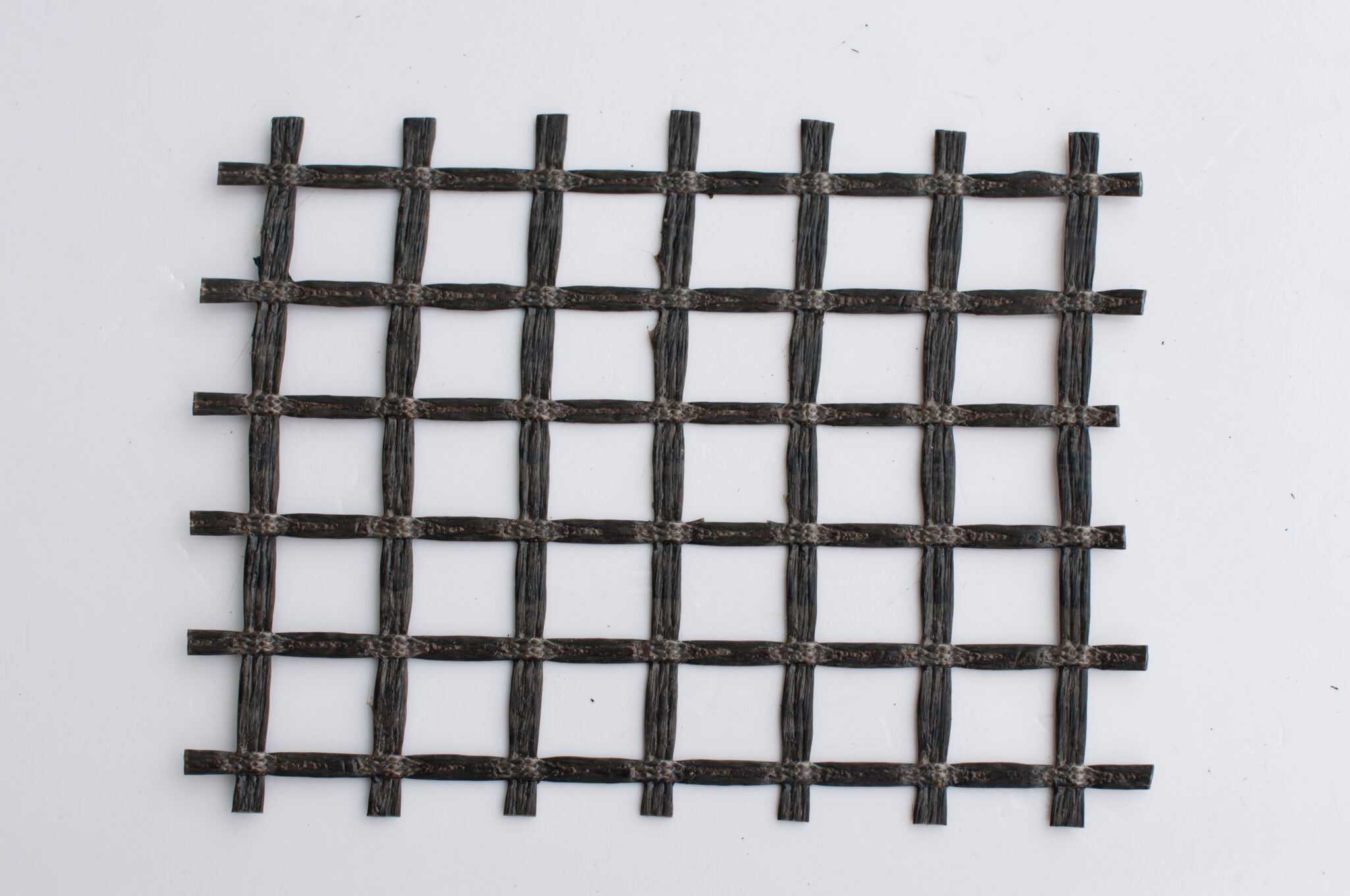 Fiber glass geogrid detail photo