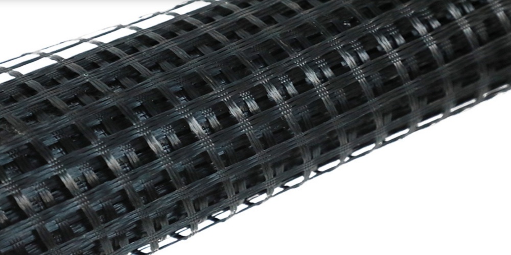 Fiberglass Geogrid roll