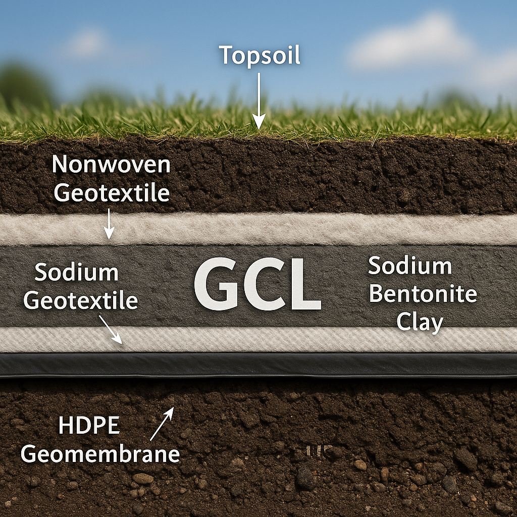 Geosynthetic Clay Liner structure