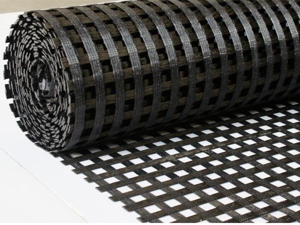 Knitted Polyester Geogrid detail