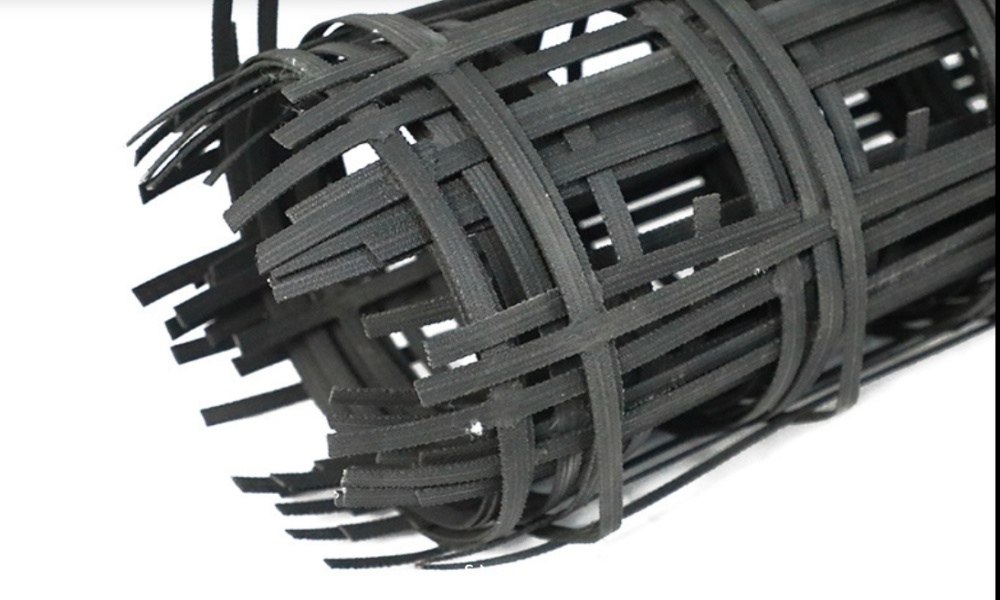 Steel Plastic Geogrid