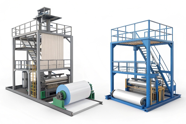 HDPE and LLDPE geomembrane rolls