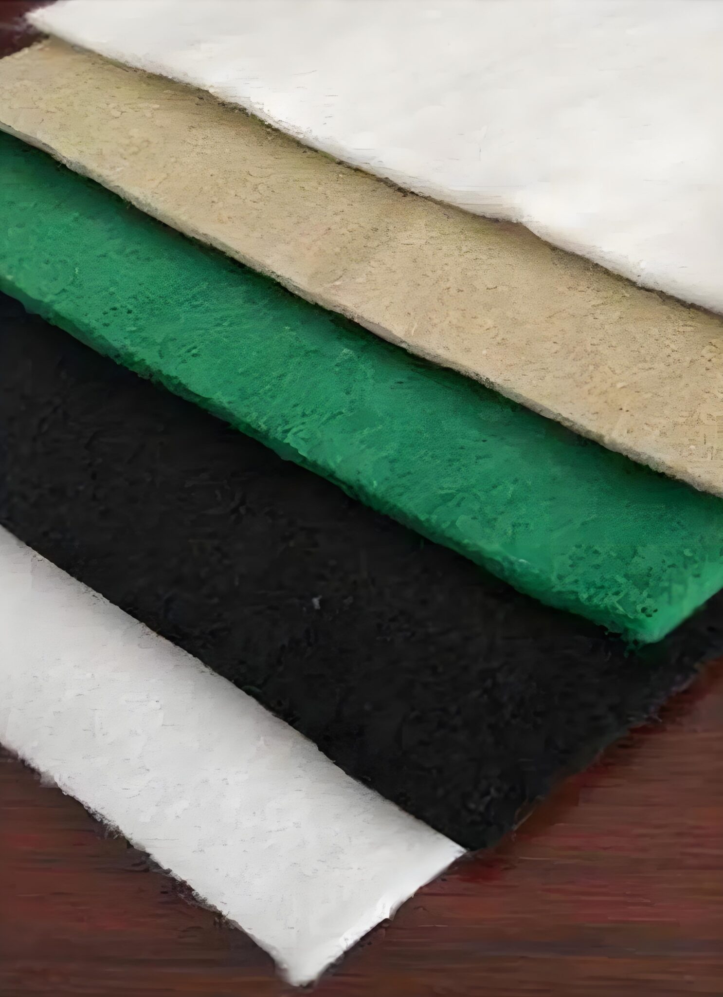 colorful nonwoven geotextile