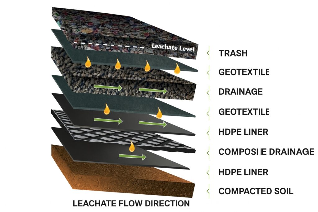 What Materials Are Used in Modern Landfill Lining Systems?