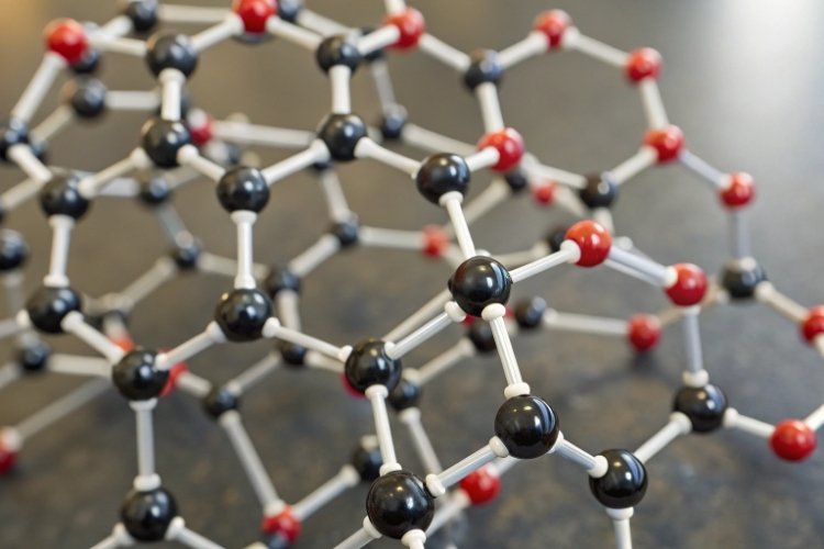 An illustration of the tightly packed, crystalline molecular structure of HDPE