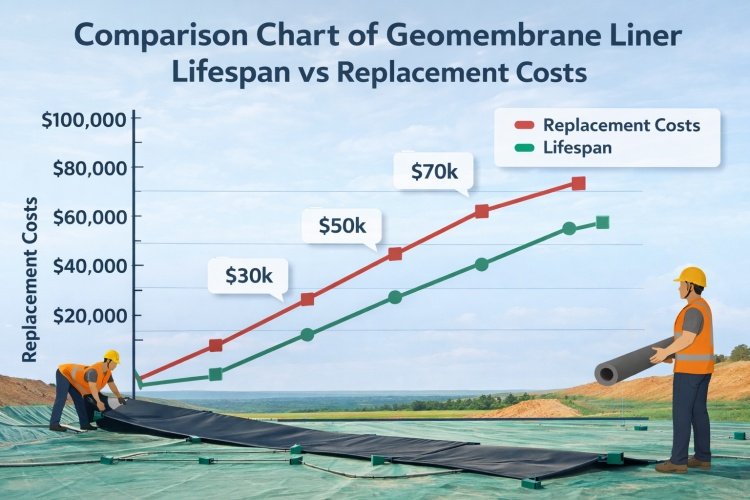 Comparison chart of liner lifespan vs replacement costs