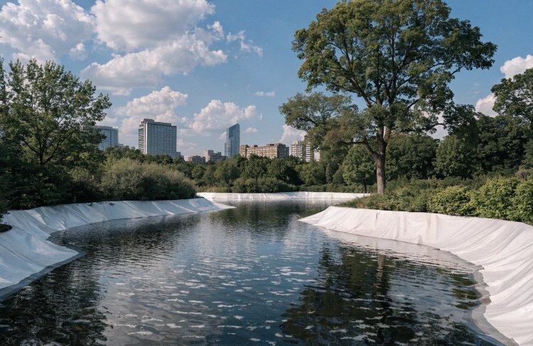 Geomembrane Liners for Artificial Lakes and Landscape Ponds
