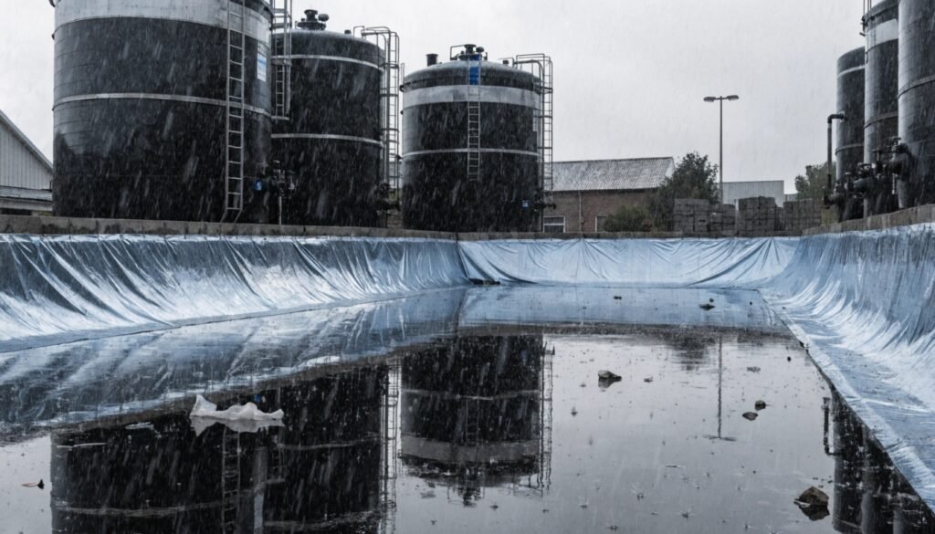 lldpe linear low density polyethylene geomembrane